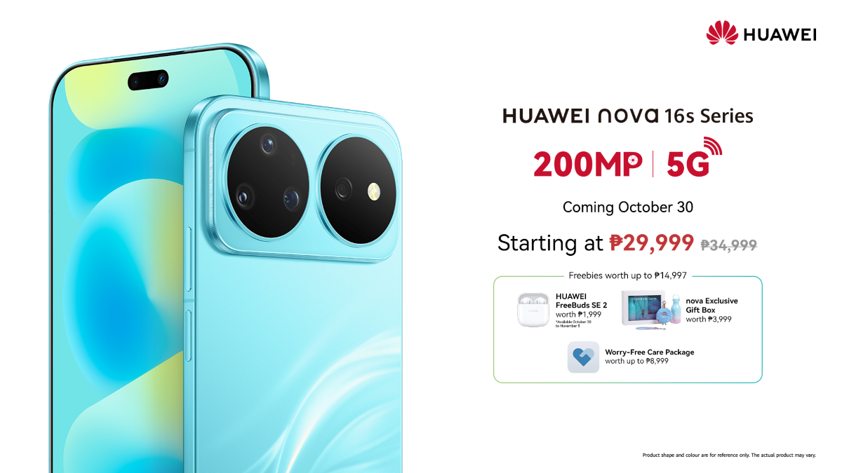 HUAWEI nova 16s Series brings AI-powered selfies, 200MP camera to the ...